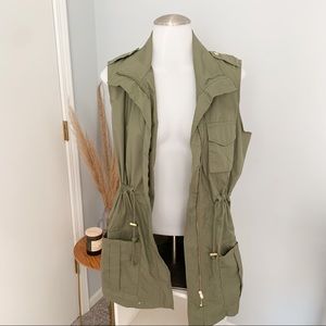 Military Green Vest Size Medium